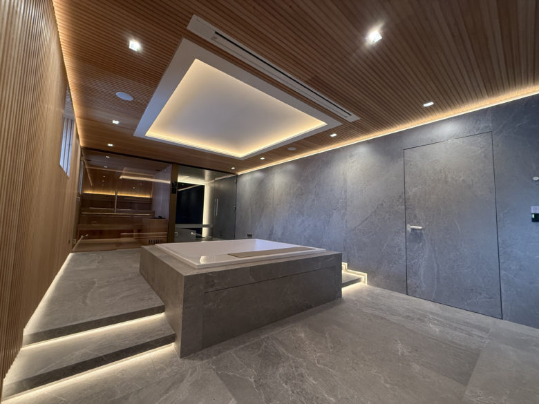 projet création spa chalet en station